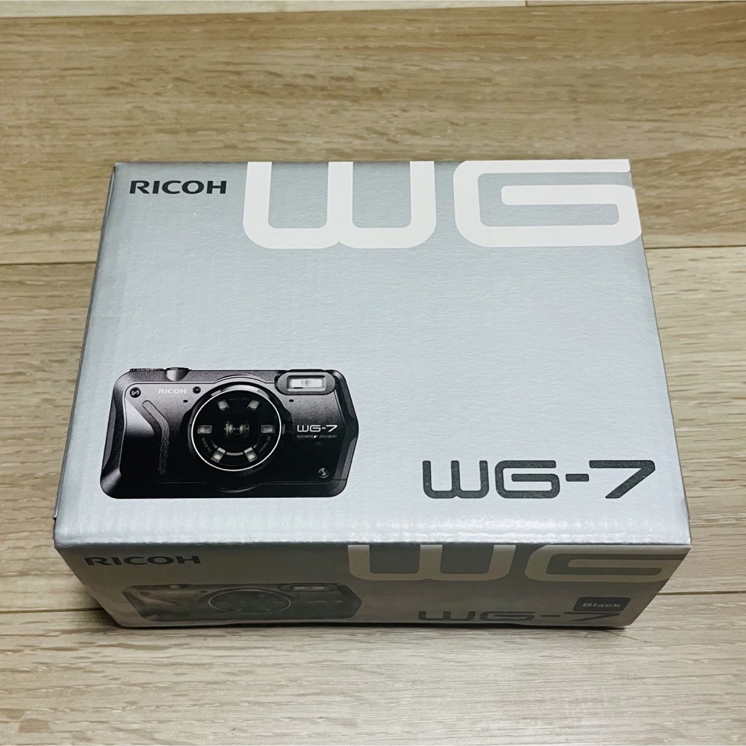 【新品未使用】RICOH WG-7 BLACK 本格アウトドアカメラ