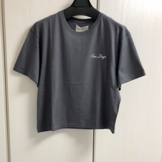 アングリッド(Ungrid)の新品 エンブロイダリーロゴショートTee(Tシャツ(半袖/袖なし))