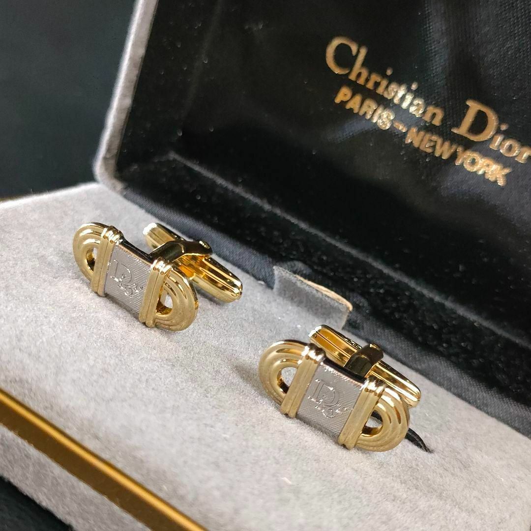 Christian Dior 【極美品】Diorディオール カフス ゴールド シルバー Diorロゴ オーバルの通販 by Re:shop  エルプラ【時計・アクセサリー】｜クリスチャンディオールならラクマ