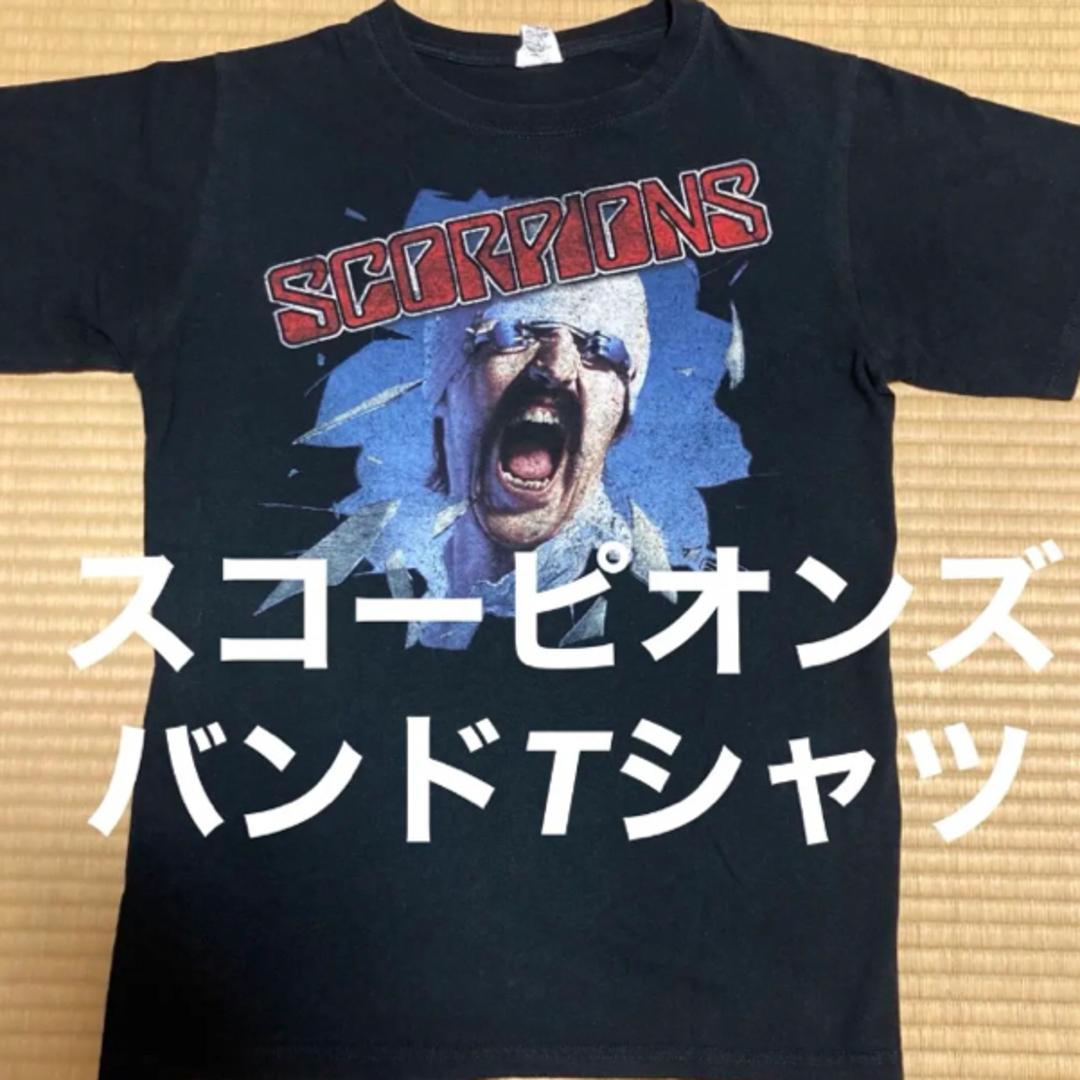 日本未発売海外限定ヘビーメタルScorpionsスコーピオンズバンドTシャツ