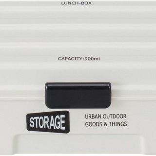 正和 弁当箱 1段 STORAGE スクエアコンテナランチ ホワイト 900ml(弁当用品)