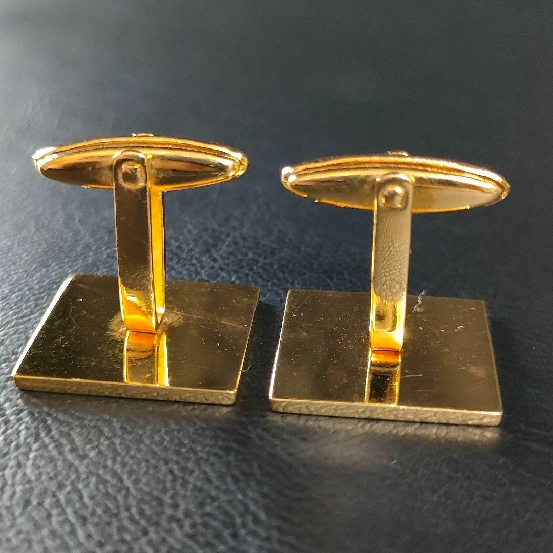 Dunhill - 【極美品】Dunhill ダンヒル カフス スクエア ゴールド