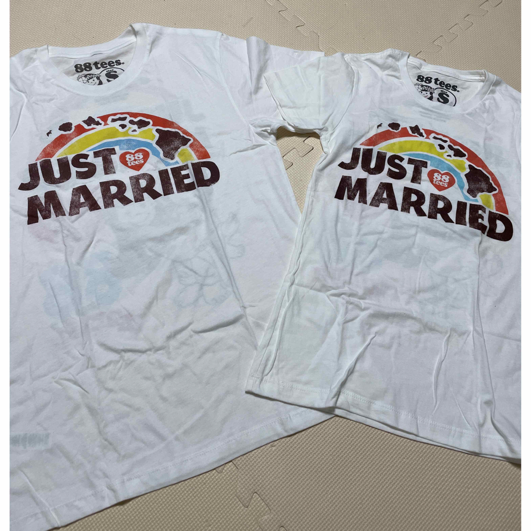 88TEES - 88TEES just married💍Tシャツ2枚セットの通販 by 930's shop