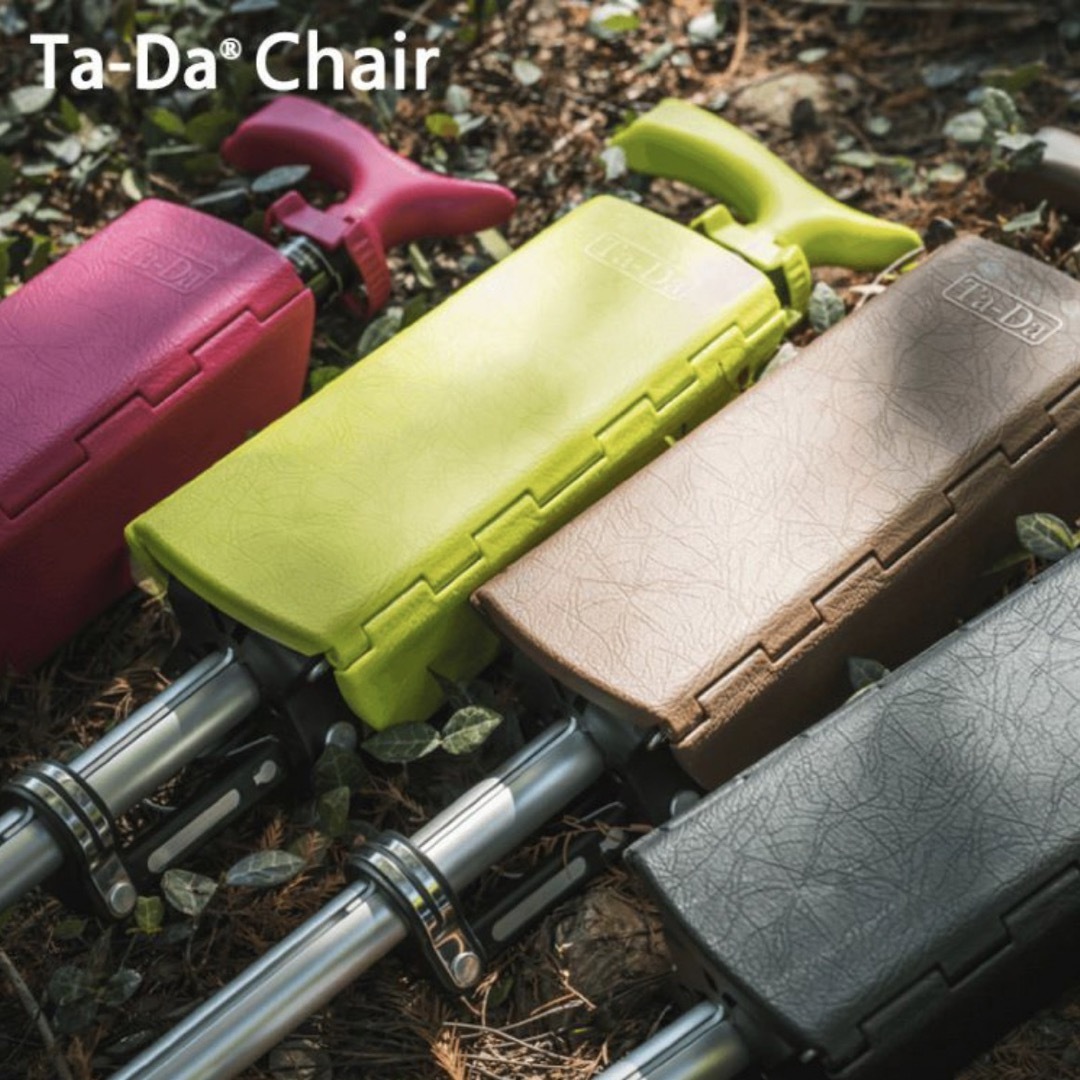 タダチェア ターダチェア Ta-Da Chair ステッキチェア 杖椅子 一脚杖 インテリア/住まい/日用品の椅子/チェア(折り畳みイス)の商品写真