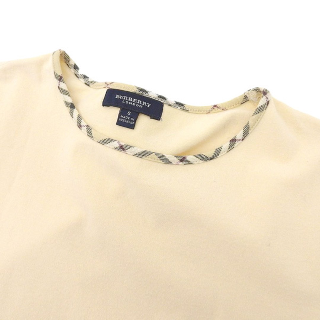 BURBERRY(バーバリー)のバーバリー BURBERRY 半袖 Tシャツ ノバチェック レディース ベージュ sizeS Y01405 レディースのトップス(Tシャツ(半袖/袖なし))の商品写真