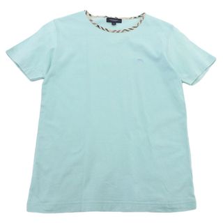 バーバリー(BURBERRY)のバーバリー BURBERRY Tシャツ 半袖 Tシャツ ノバチェック レディース ライトブルー sizeS Y01406(Tシャツ(半袖/袖なし))