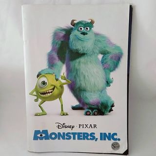 ディズニー(Disney)の映画 モンスターズ•インク パンフレット(アート/エンタメ/ホビー)