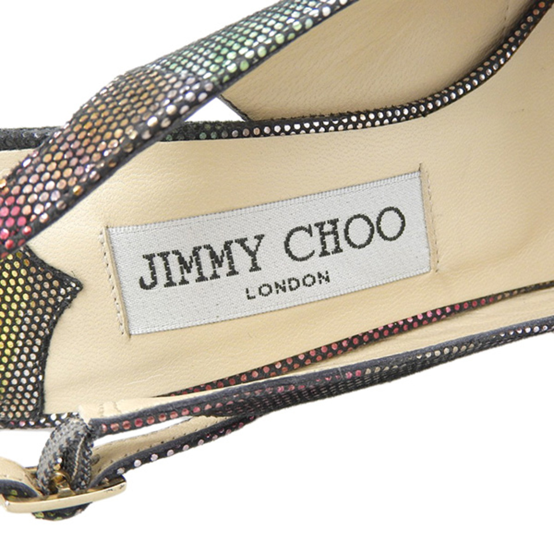 美品 ジミーチュウ JIMMY CHOO アンクルストラップ サンダル