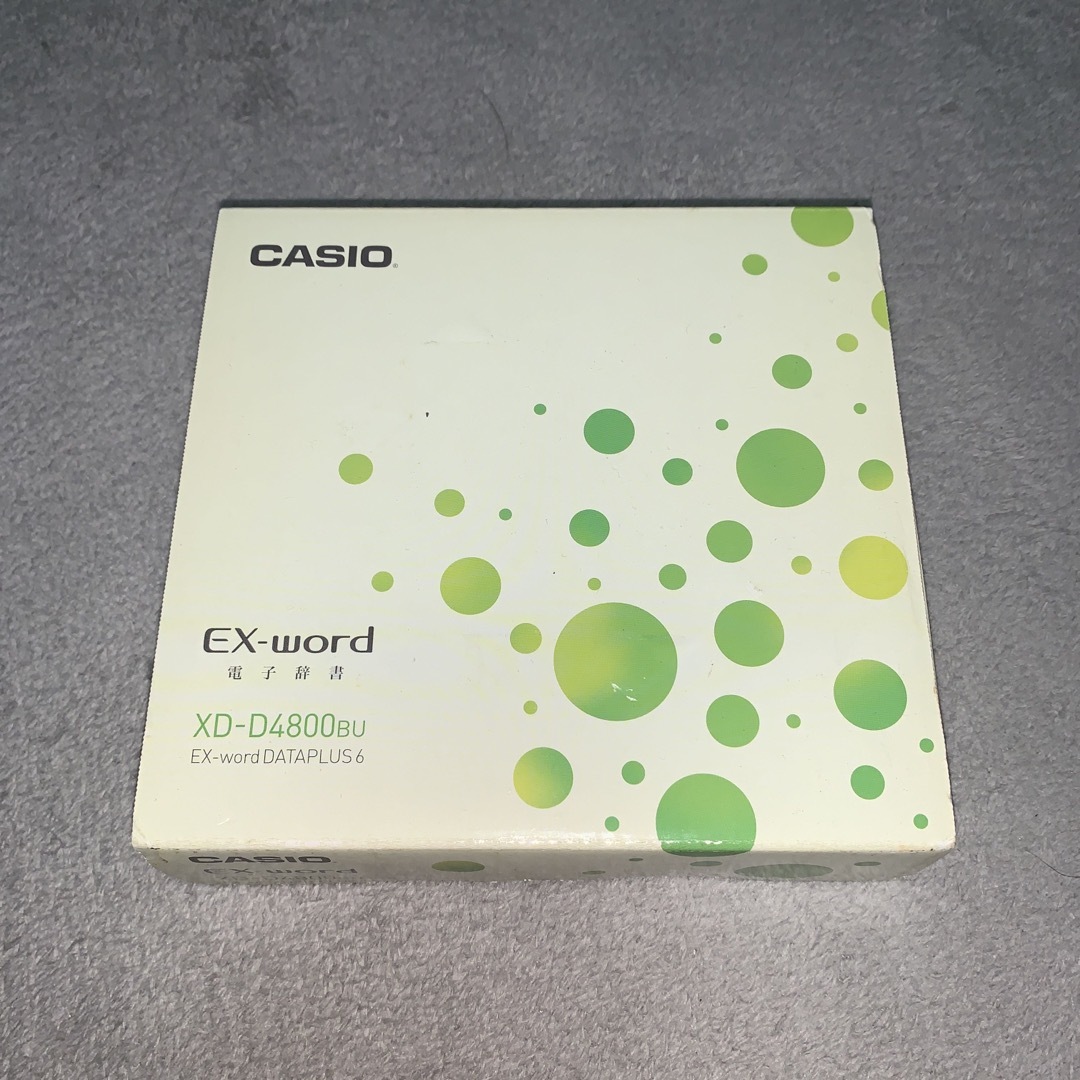 CASIO CASIO EX-word 電子辞書 XD-D4800BUの通販 by こめ's shop｜カシオならラクマ
