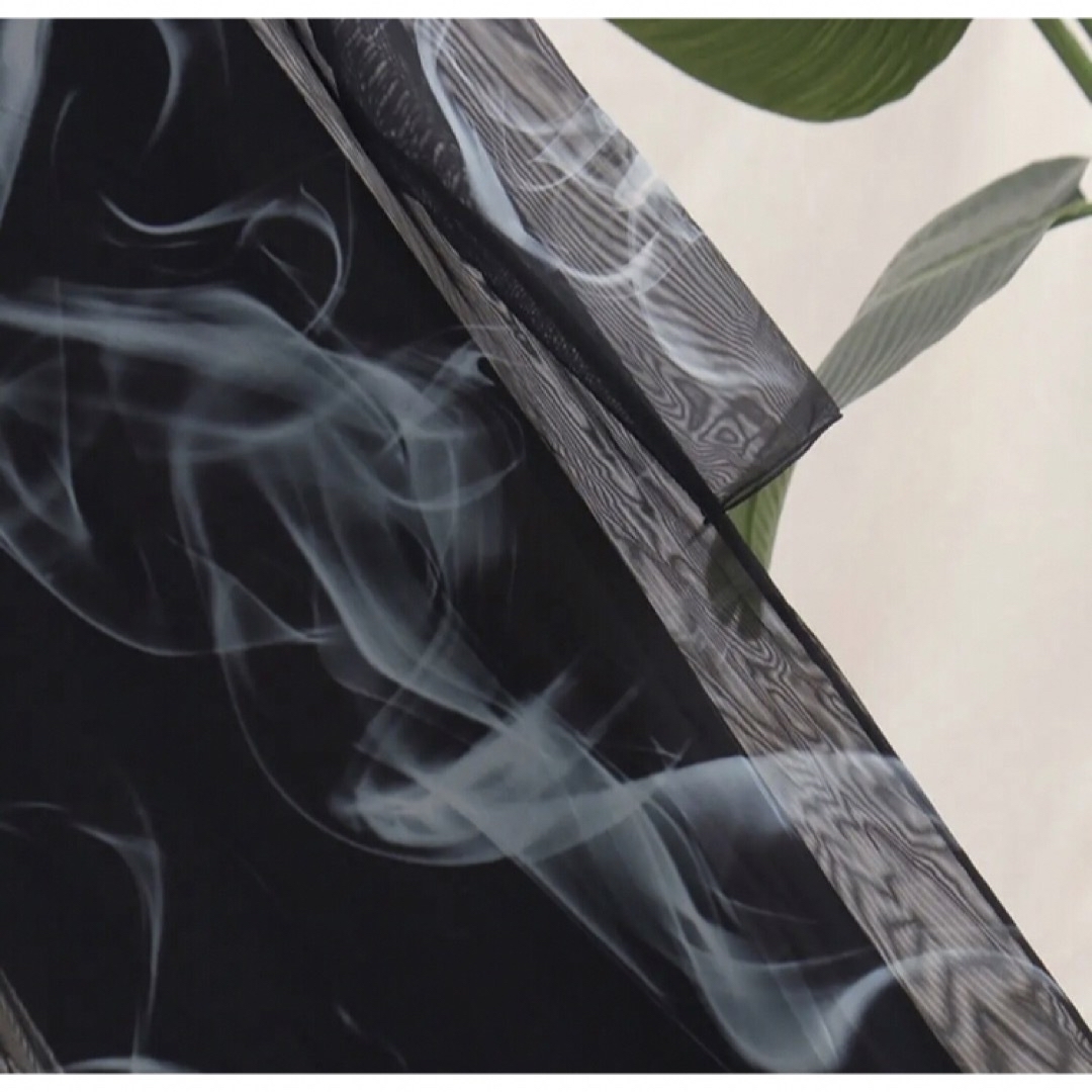 Ameri VINTAGE(アメリヴィンテージ)のAmeri CURL OF SMOKE SHEER DRESS レディースのワンピース(ロングワンピース/マキシワンピース)の商品写真
