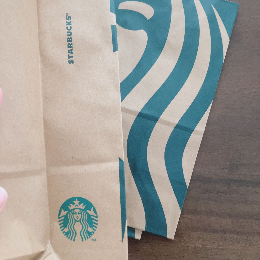 Starbucks Coffee(スターバックスコーヒー)のスターバックス　ショッパー　紙袋　10枚 レディースのバッグ(ショップ袋)の商品写真