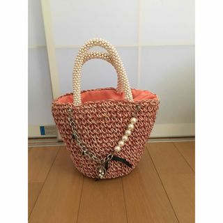お値下げ！！カゴバッグ(かごバッグ/ストローバッグ)