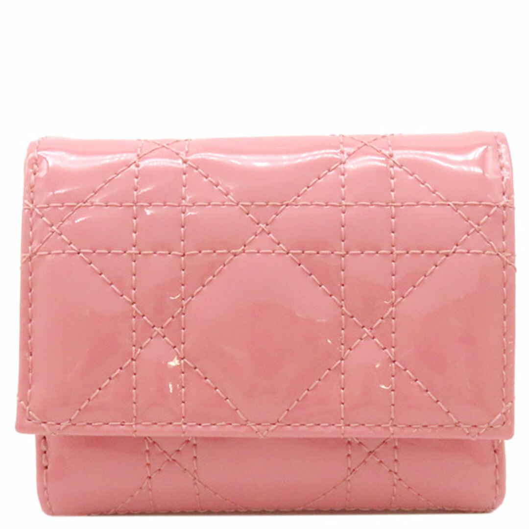 Dior - ディオール 三つ折り財布 レディ ディオール ロータス