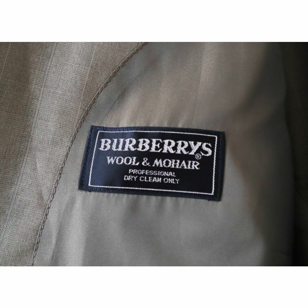 BURBERRY(バーバリー)のBurberrys バーバリーズ　モヘア混 ダブルテーラードジャケット メンズのジャケット/アウター(テーラードジャケット)の商品写真