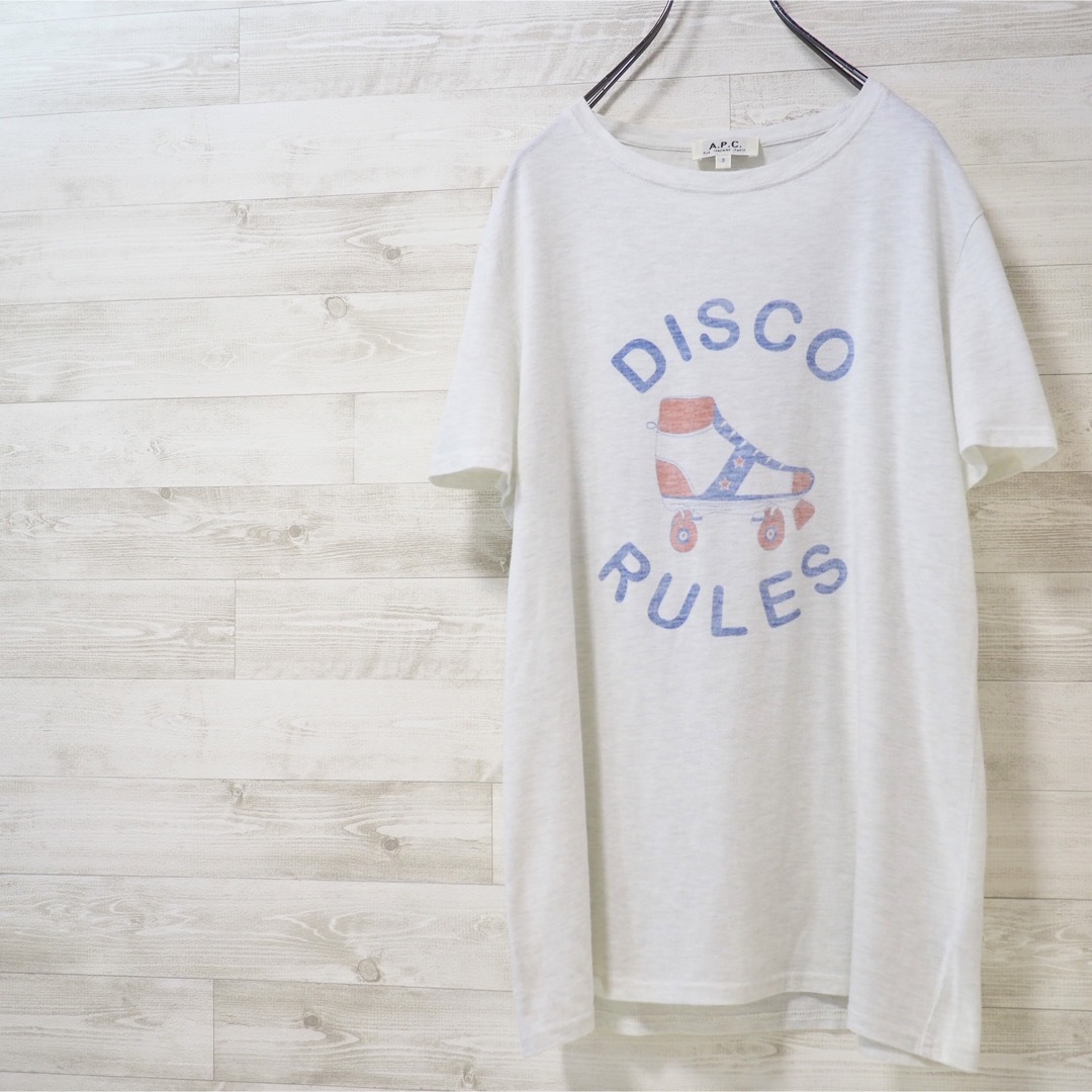 A.P.C. 10SS “Disco Rules” S/S Tee-3 | www.monevenemenciel.eu