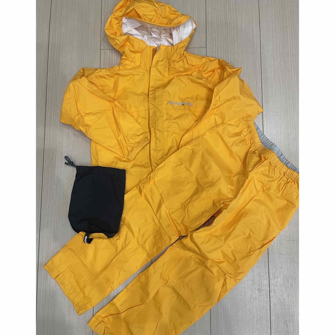 モンベル カッパ 120 上下セット | フリマアプリ ラクマ