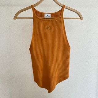 クレージュ(Courreges)のcourreges キャミソール　トップス　2(キャミソール)