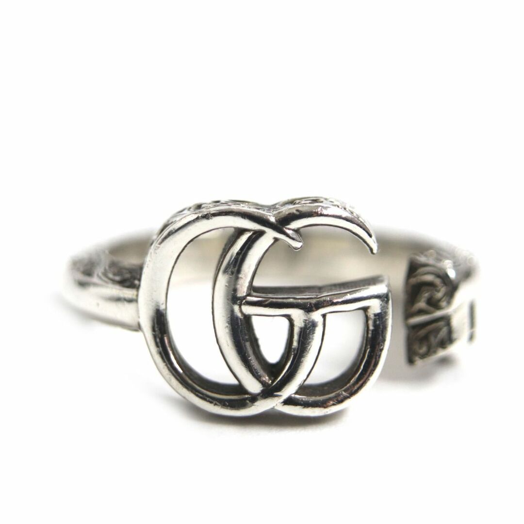 Gucci - 美品▽GUCCI グッチ 627760 アラベスク ダブルG キーリング