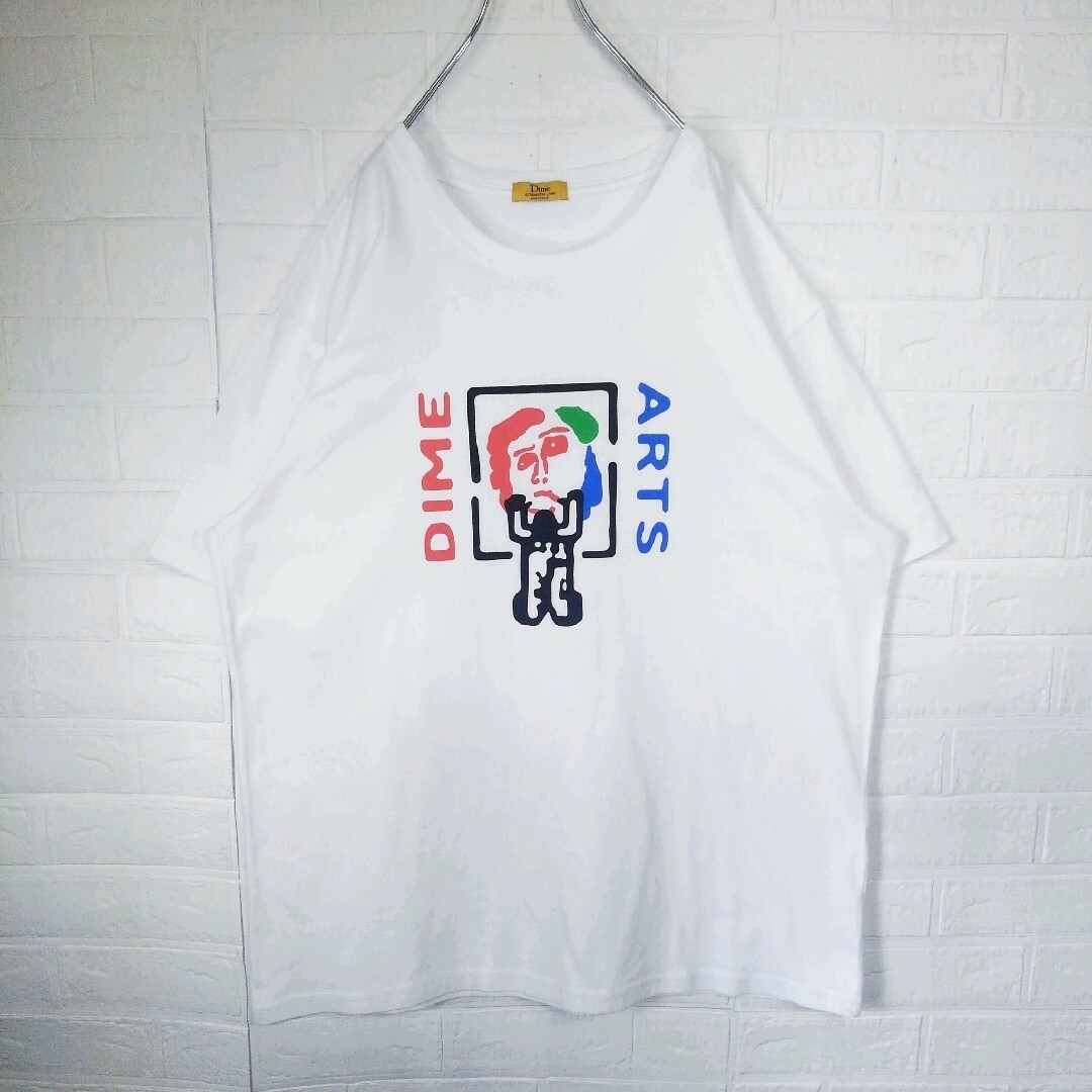 Dime プリント ビック ロゴ Tシャツ