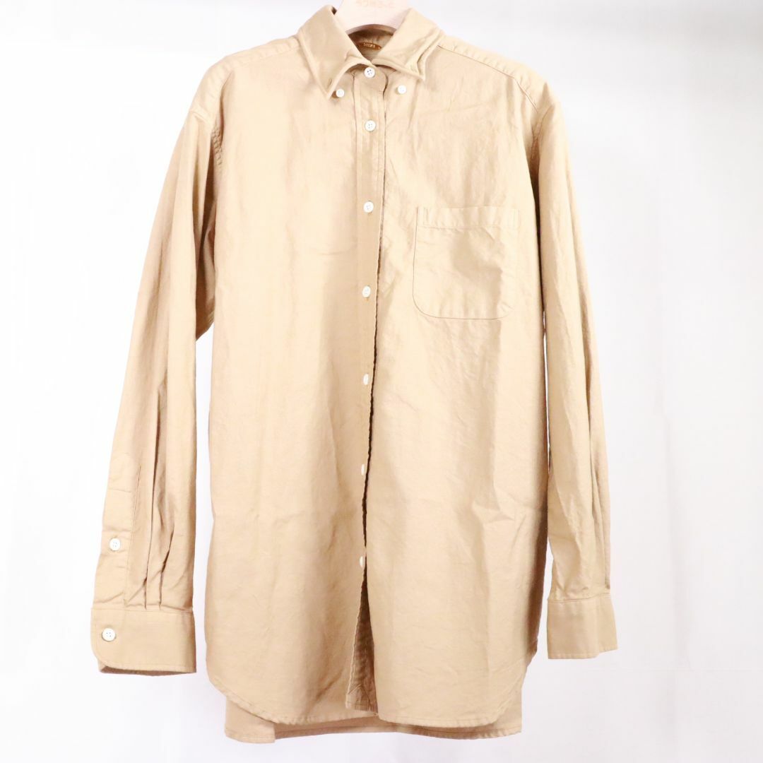 新品　Deuxieme Classe OXFORD BD シャツ　ベージュ