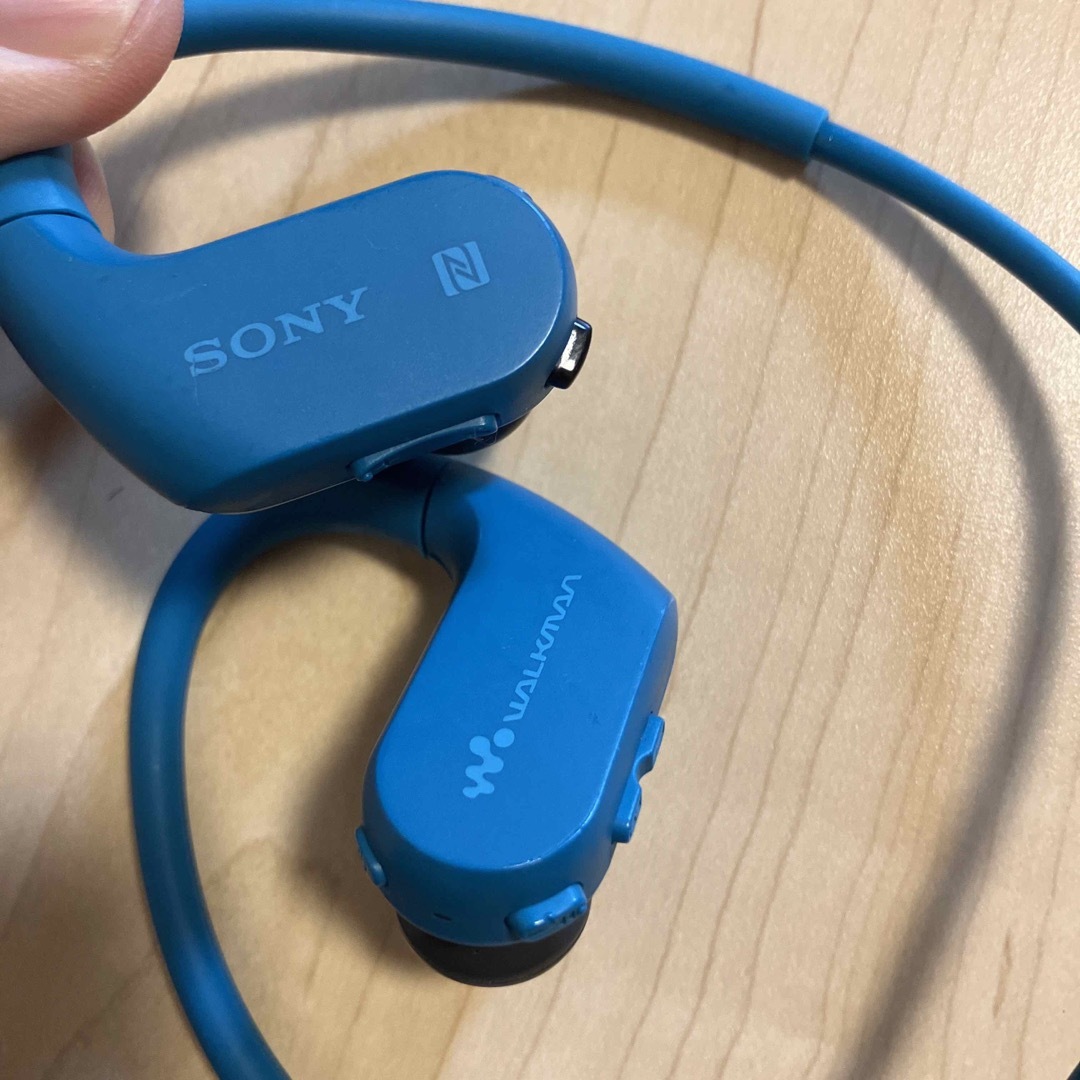 SONY(ソニー)のSONYウォークマン NW-WS623 ブルー 4GB スマホ/家電/カメラのオーディオ機器(ヘッドフォン/イヤフォン)の商品写真
