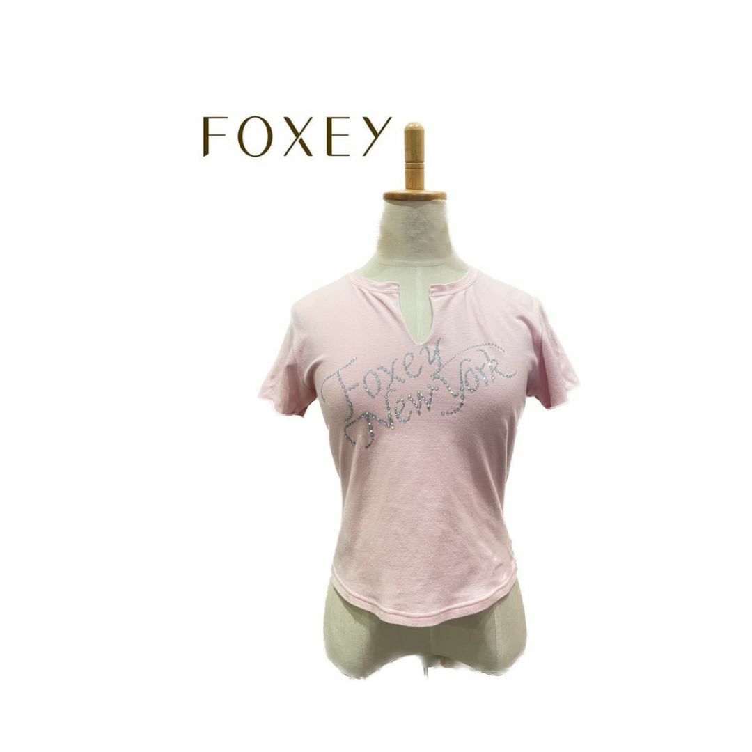 FOXEYNEWYORKサイズ192540 FOXEY NEW YORK フォクシーニューヨーク Tシャツ