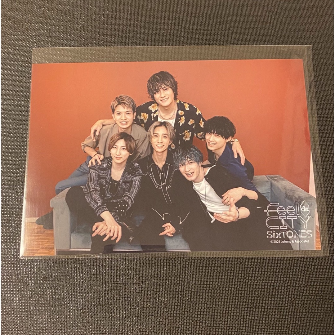 SixTONES(ストーンズ)のSixTONES FeeldaCITY フォト エンタメ/ホビーのタレントグッズ(アイドルグッズ)の商品写真