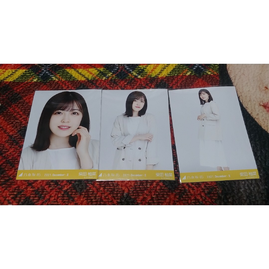 乃木坂46　ノーカラージャケット　柴田柚菜 エンタメ/ホビーのタレントグッズ(アイドルグッズ)の商品写真