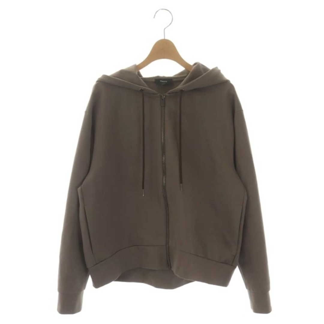 セオリー 22SS Vis Ponte Hoodie ジップアップパーカー