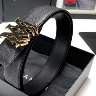 Cartier - カルティエ ブラウンレッド×ゴールド ベルト ロゴ お洒落
