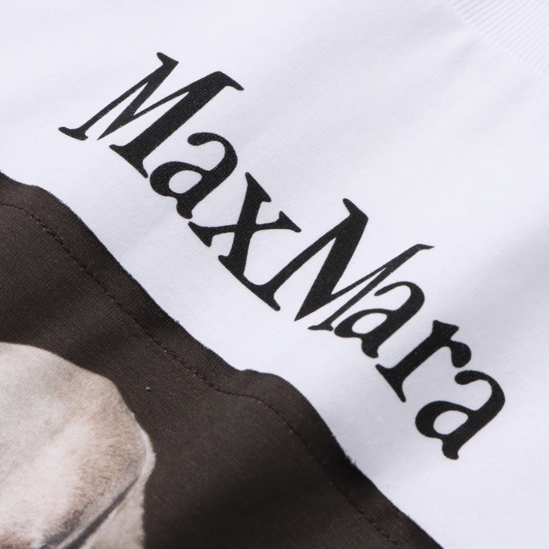 マックスマーラ MAX MARA Tシャツ VALIDO コットン 半袖シャツ クルーネック ショートスリーブ 2023年秋冬新作 2319460339 0006 BIANCO