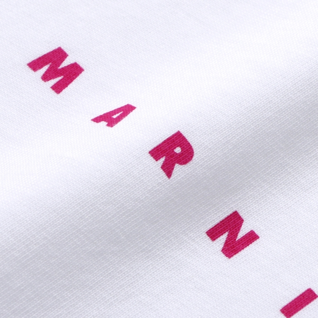 マルニ MARNI Tシャツ ロゴ 半袖 クルーネック ショートスリーブ