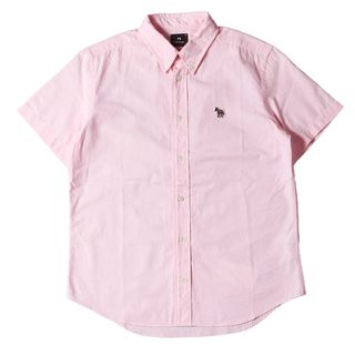 Paul Smith - Paul Smith ポールスミス シャツ サイズ:M ワンポイント ... ポールスミス ボタンダウン シャツ 半袖 花柄 シャドーチェック グレー M