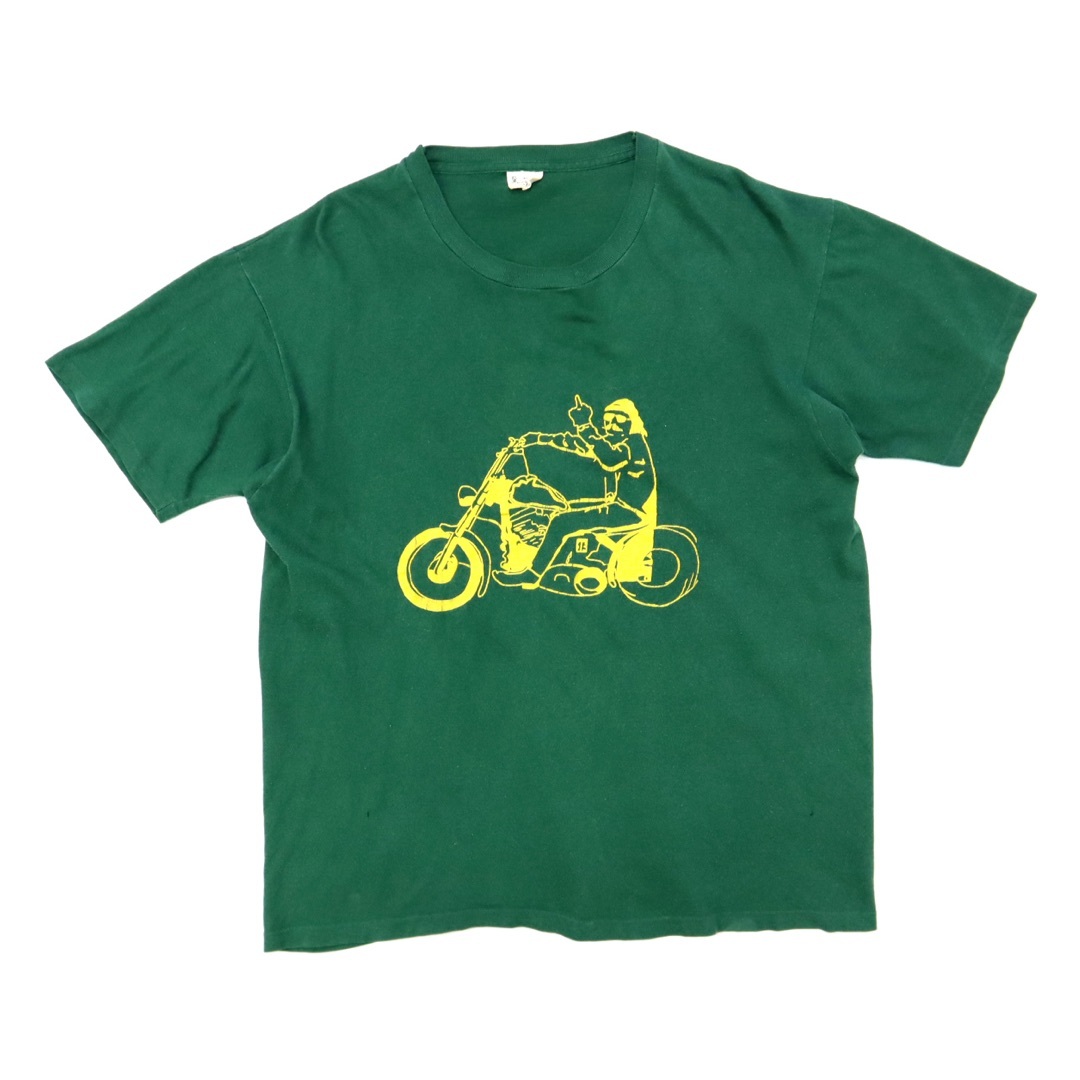 70s ビンテージ チョッパー バイカー モーターサイクル Tシャツ ハーレー