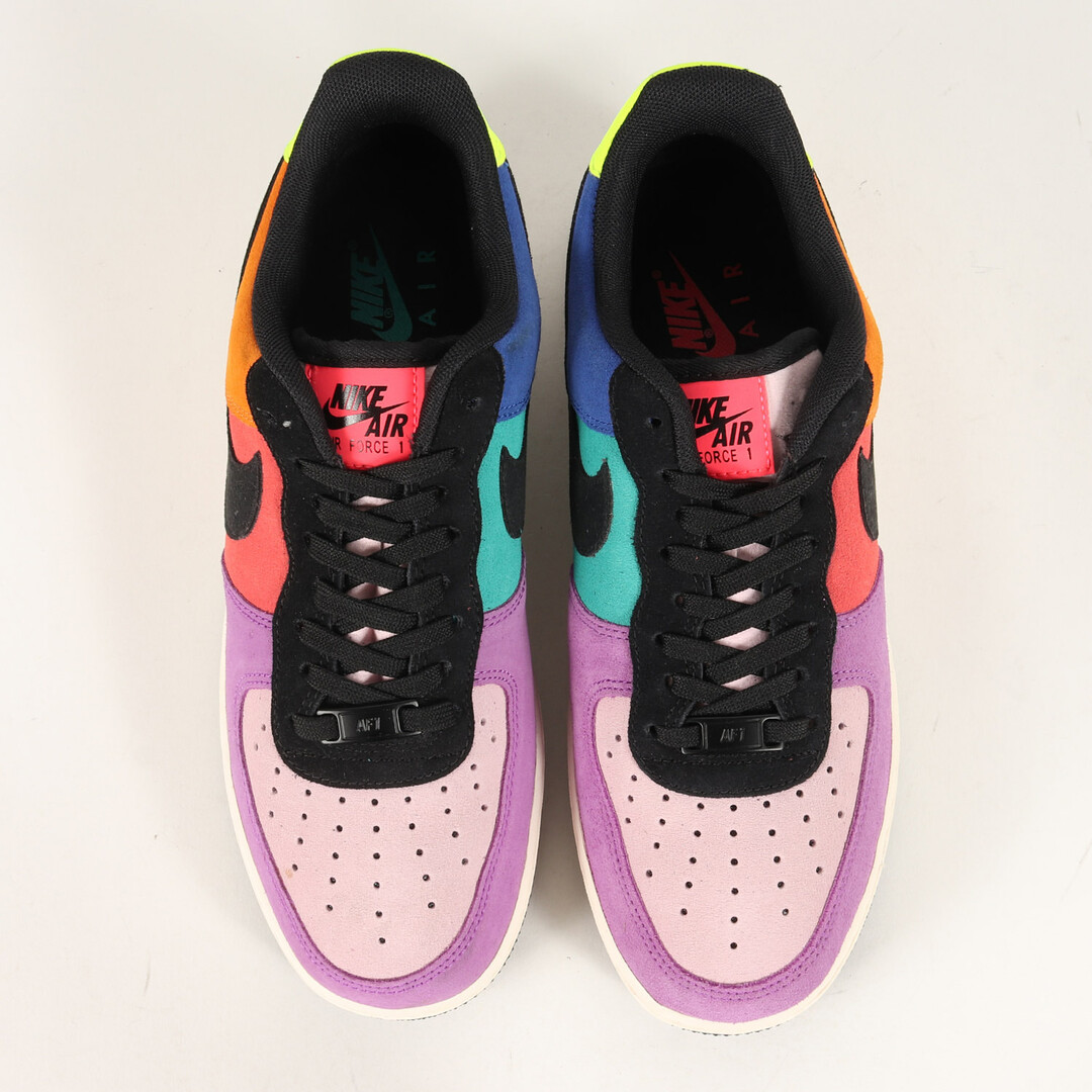 NIKE ナイキ サイズ:26.5cm 日本限定 AIR FORCE 1 07 LV8 POP THE STREET (CU1929-605) 2019年 エアフォース1 エレベイト ポップ ザ ストリート 渋谷 プリズムピンク ブラック US8.5 ローカット スニーカー 靴 【メンズ】【美品】 3