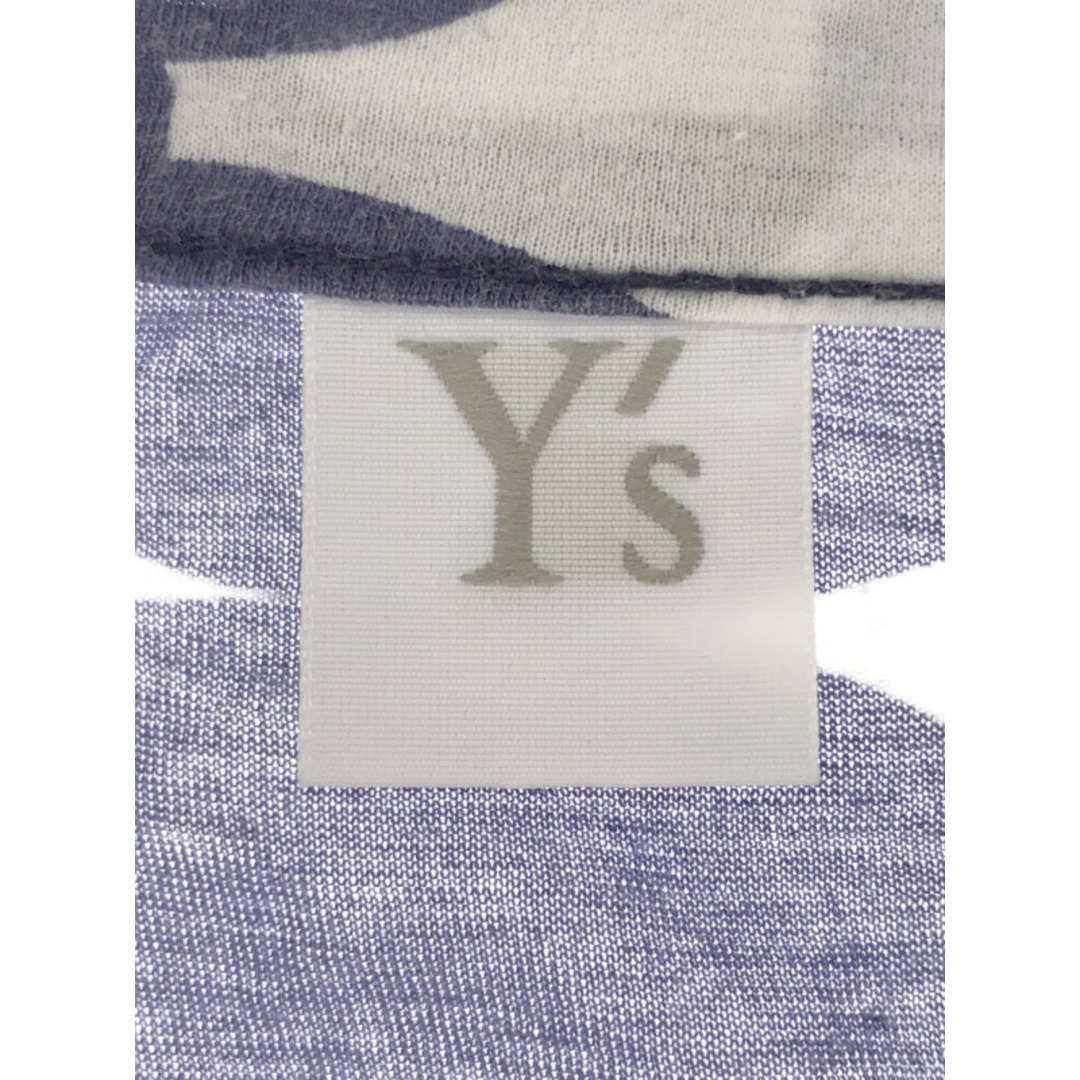 Y's(ワイズ)のY's ワイズ 総柄タンクトップ ブルー×ホワイト 2 レディースのトップス(タンクトップ)の商品写真