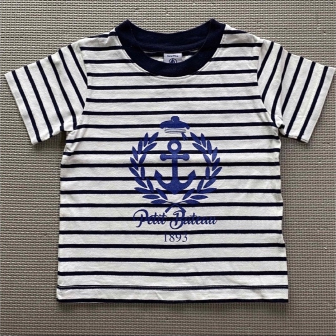 PETIT BATEAU - 【最終価格】プチバトー 半袖Tシャツ2枚セット 95cmの ...