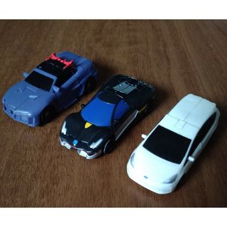 バンダイ(BANDAI)のバンダイ ジャイロゼッター 変形ミニカー 3個セット(ミニカー)