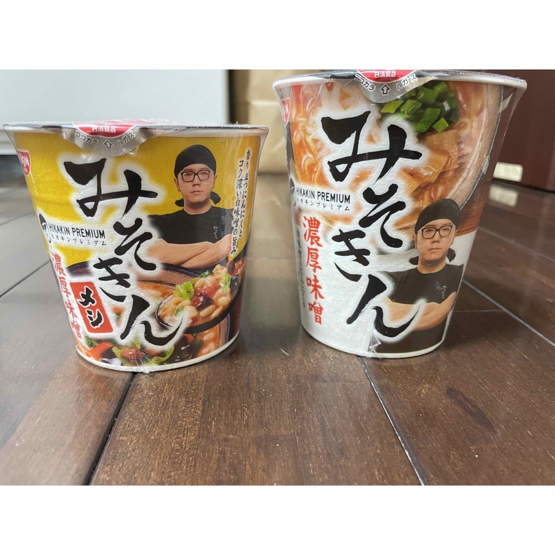 日清食品(ニッシンショクヒン)のみそきん、みそきんメシ 食品/飲料/酒の加工食品(インスタント食品)の商品写真