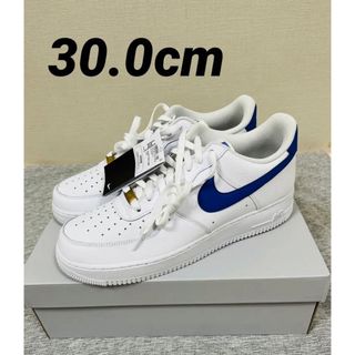 NIKEのナイキエアフォース1ナイキ エアフォース1 '07 LO 白 青 DM2845-100 28.5cm