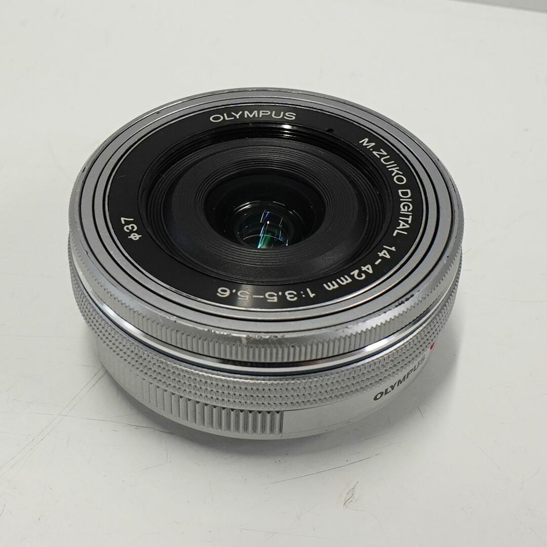 M.ZUIKO DIGITAL ED 14-42mm F3.5-5.6 EZ OLYMPUS 交換レンズ USED美品