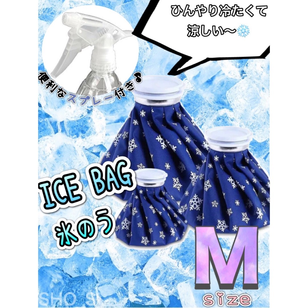 ICE BAG  M アイスバッグ 氷嚢 スプレー 熱中症 アイシング ミスト