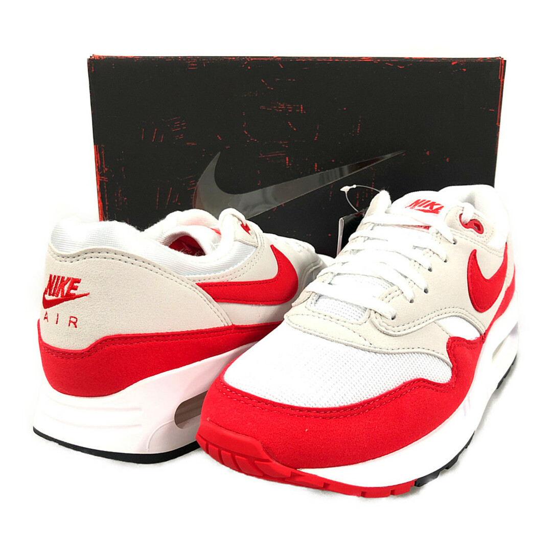 NIKE ナイキ DQ3989-100 NIKE AIR MAX 1 86 OG エアマックス ビッグバブルレッド シューズ 白×赤 サイズUS8.5=26.5cm 正規品 / 31604