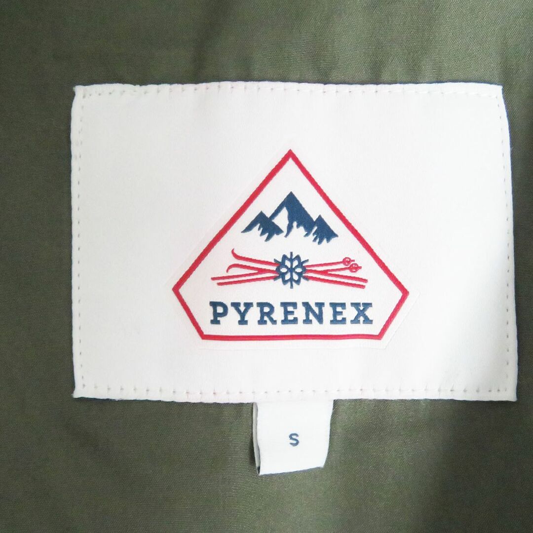 Pyrenex(ピレネックス)の極美品□PYRENEX/ピレネックス HMS068 ユナイテッドアローズ別注 COVERT MINI RIPSTOP UA フーデッド WZIP ダウンジャケット カーキ S 正規 メンズのジャケット/アウター(ダウンジャケット)の商品写真