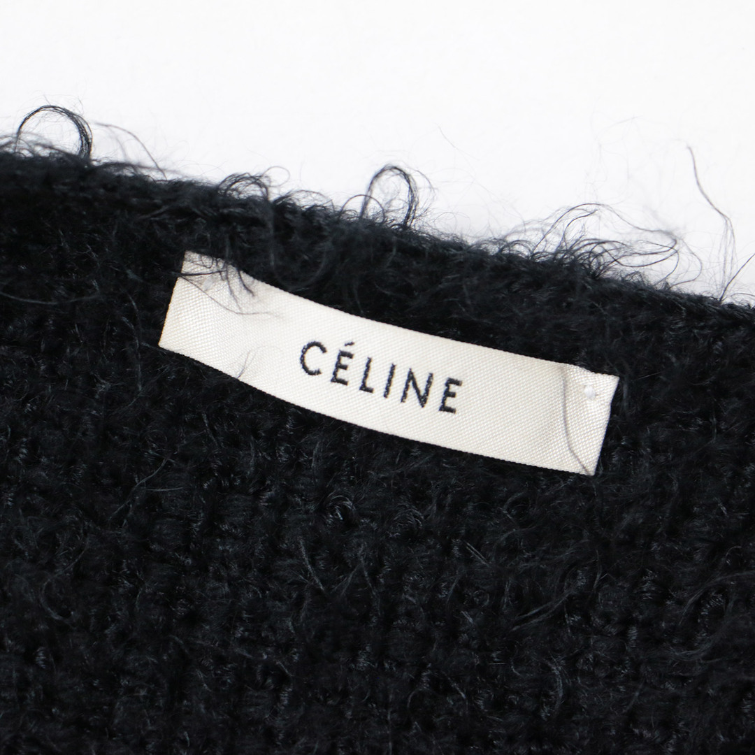 celine - CELINE セリーヌ ニット トップス ブラック 黒 M プル