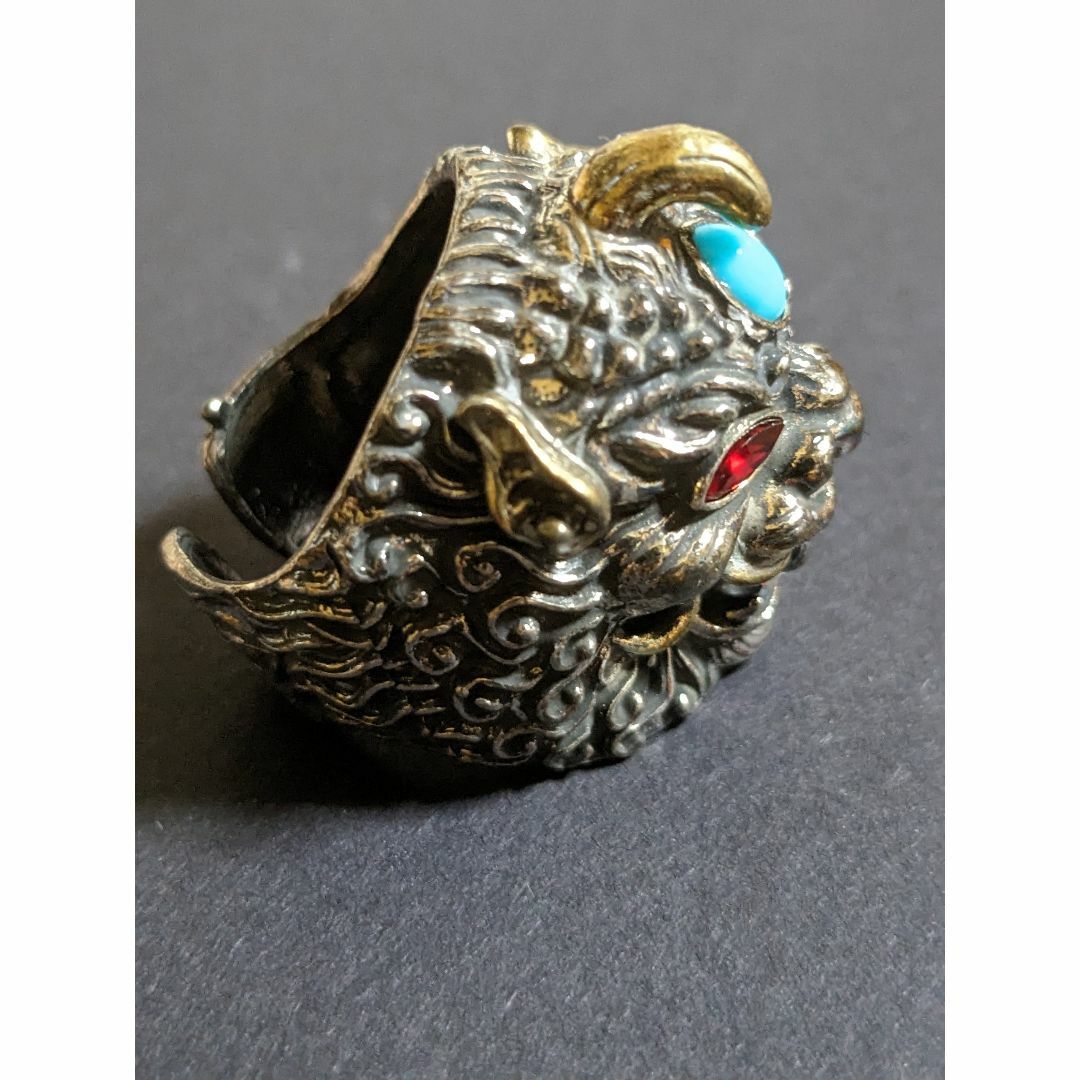 怪物 モンスター リング 指輪 アクセサリー シルバー ユニーク レア かっこい メンズのアクセサリー(リング(指輪))の商品写真