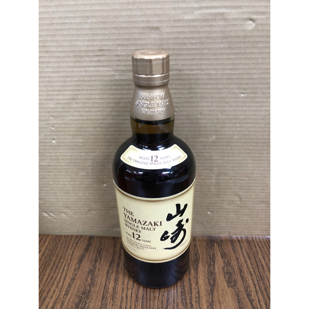 O-124 未開栓【サントリーシングルモルトウイスキー 山崎12年 700ml