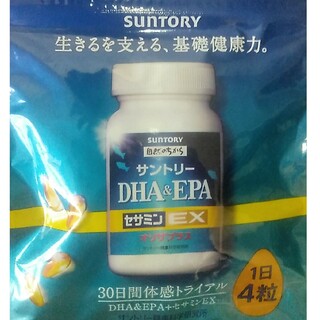 サントリー - サントリーDHA＆EPA 120粒の通販 by つう's shop ...