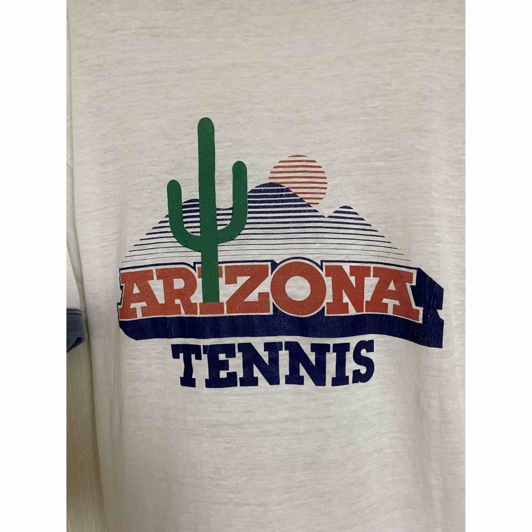 adidas(アディダス)の古着　adidas  ARIZONA TENNIS  Tシャツ メンズのトップス(Tシャツ/カットソー(半袖/袖なし))の商品写真