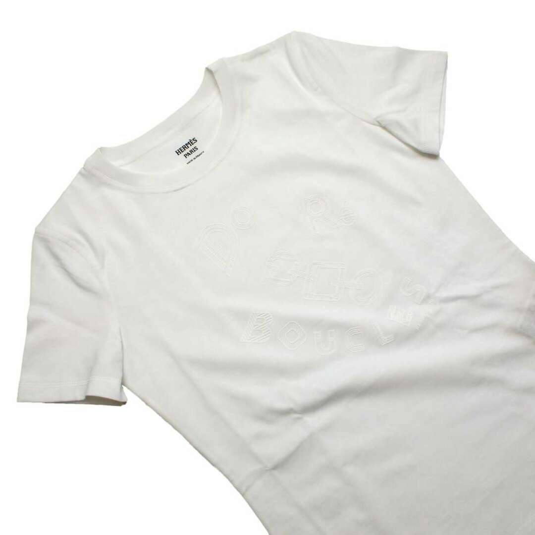 Hermes - エルメス Tシャツ ド・レ・ブックル コットン マイクロ